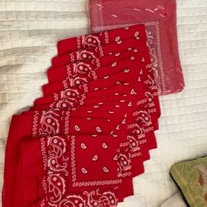 24 Red Bandanas 24’ 24’